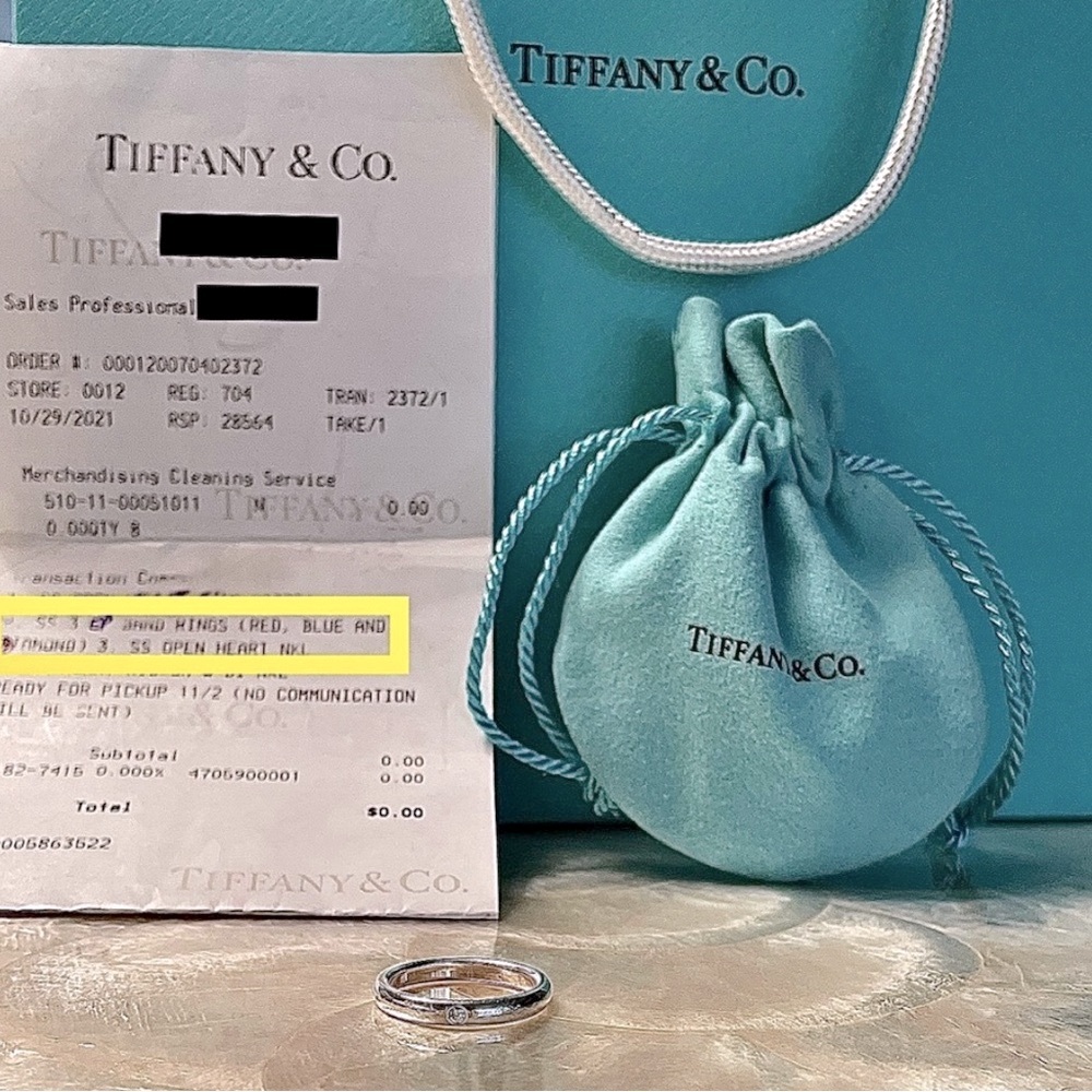 🌟Authentic Tiffany & Co. Elsa Peretti Silver Diamond Ring!